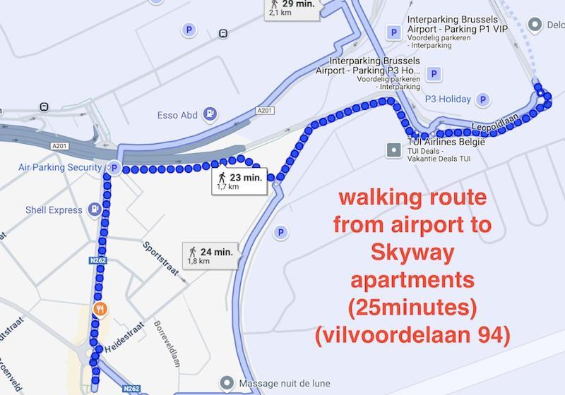 Skyway Airport Apartments Zaventem Camera foto